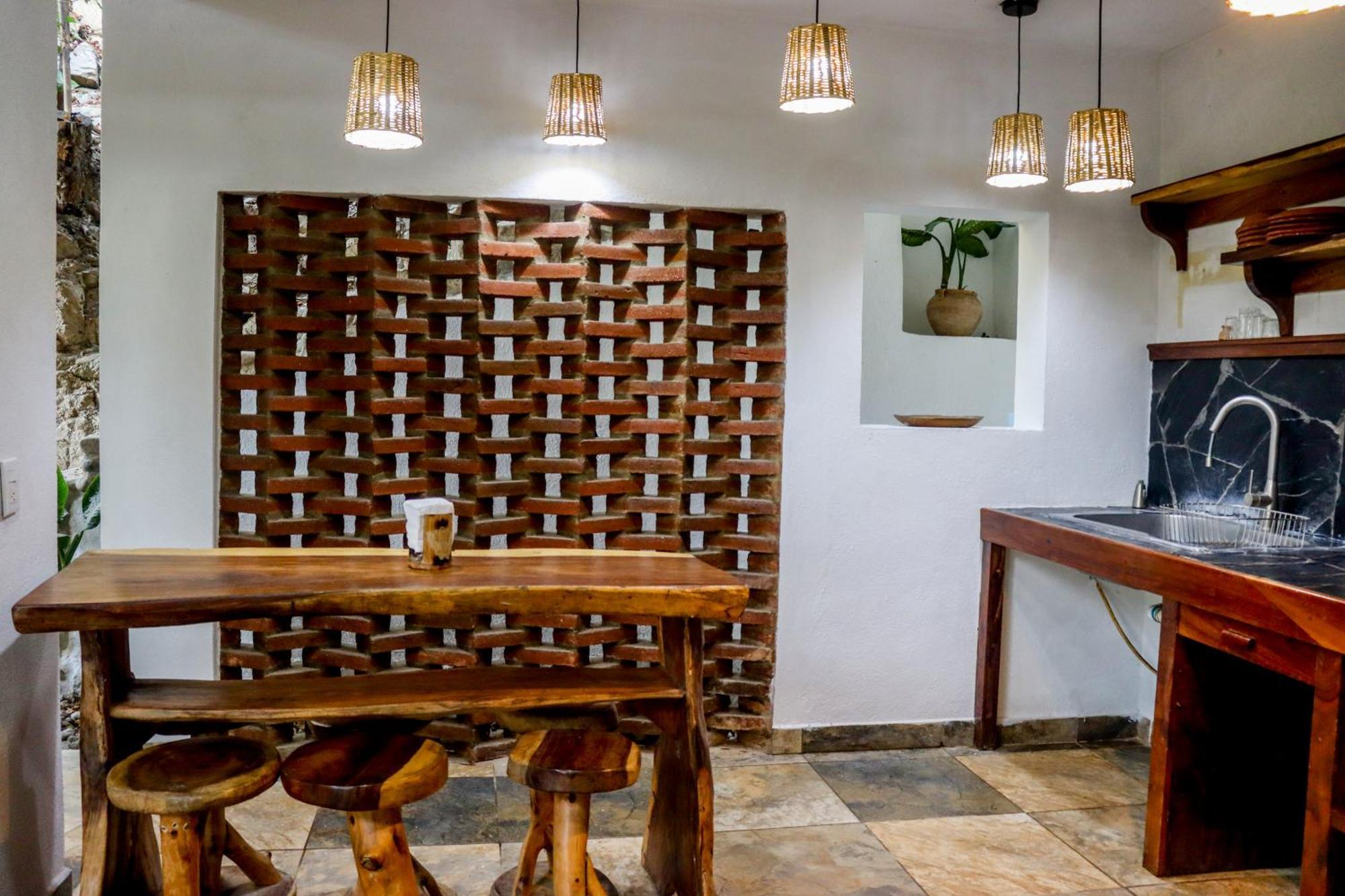 La Aldea Zipolite Hotel Bagian luar foto