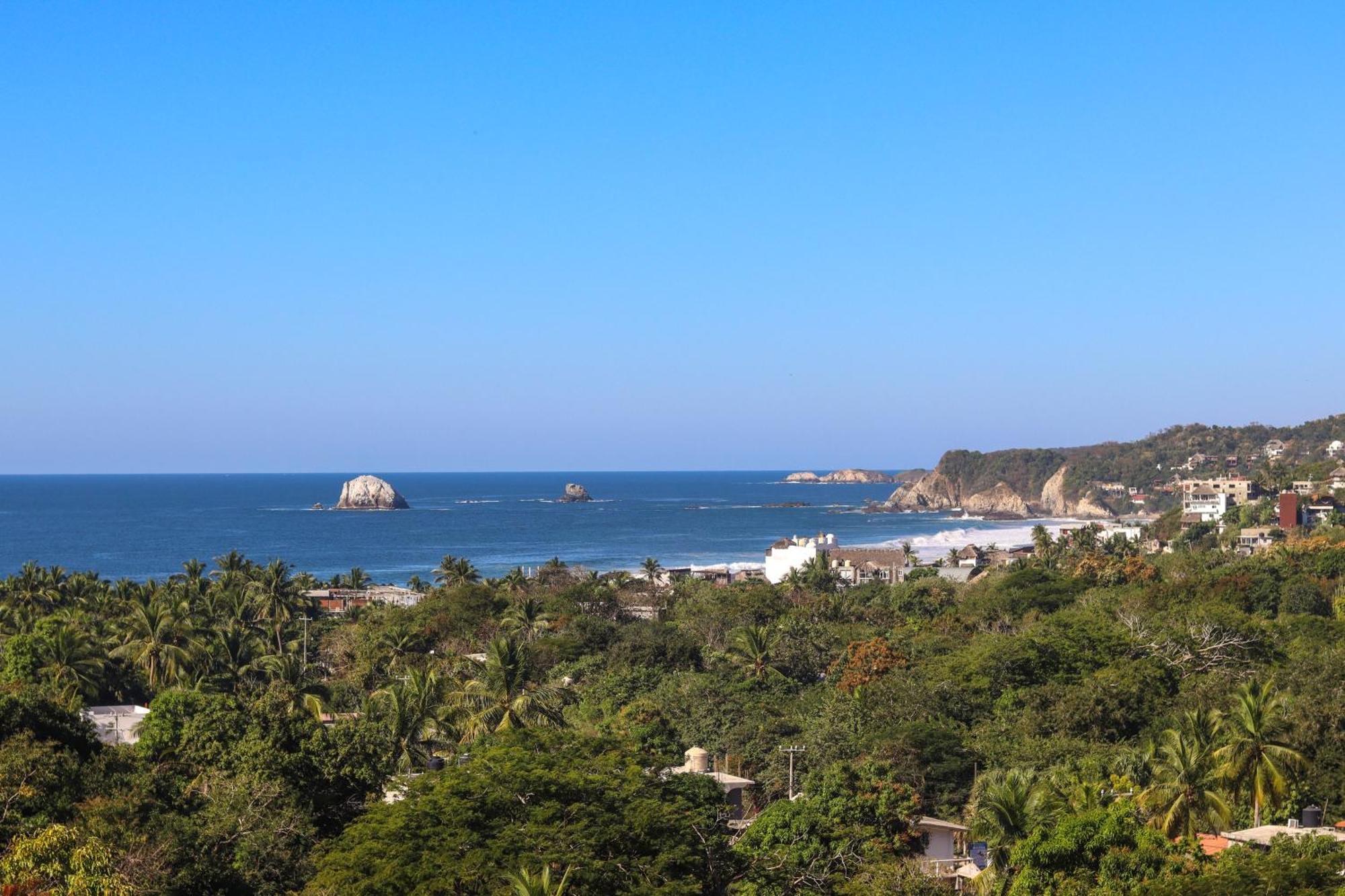 La Aldea Zipolite Hotel Bagian luar foto