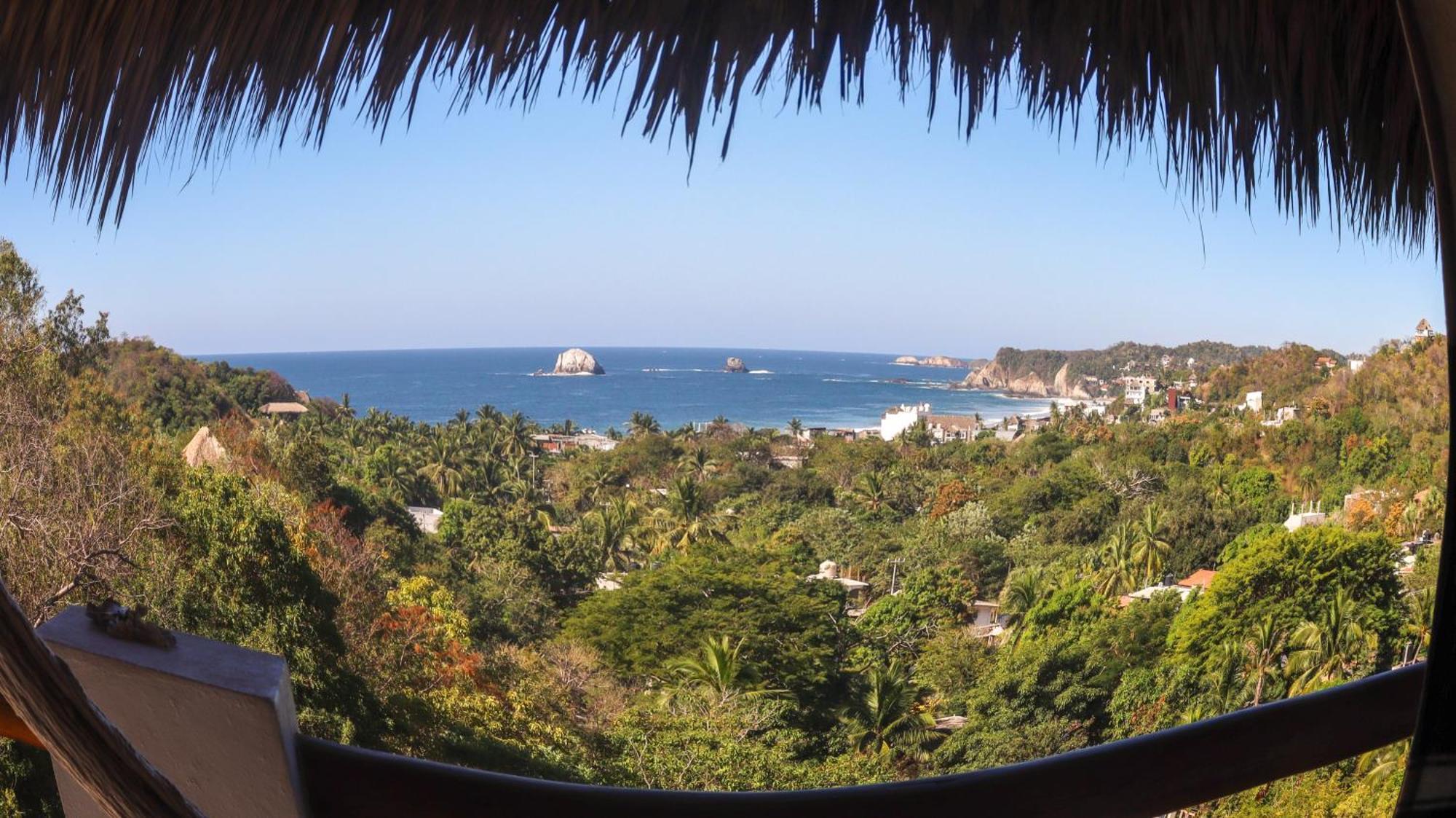 La Aldea Zipolite Hotel Bagian luar foto